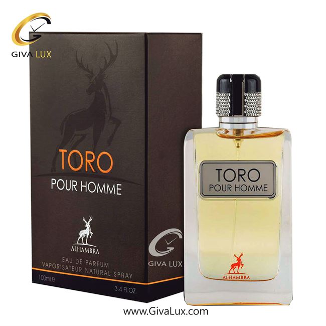  ادو پرفیوم  مردانه الحمبرا اورجینال مدل Alhambra Toro Pour Homme | تورو پور هوم رایحه مشابه هرمس تق حجم  100 میل